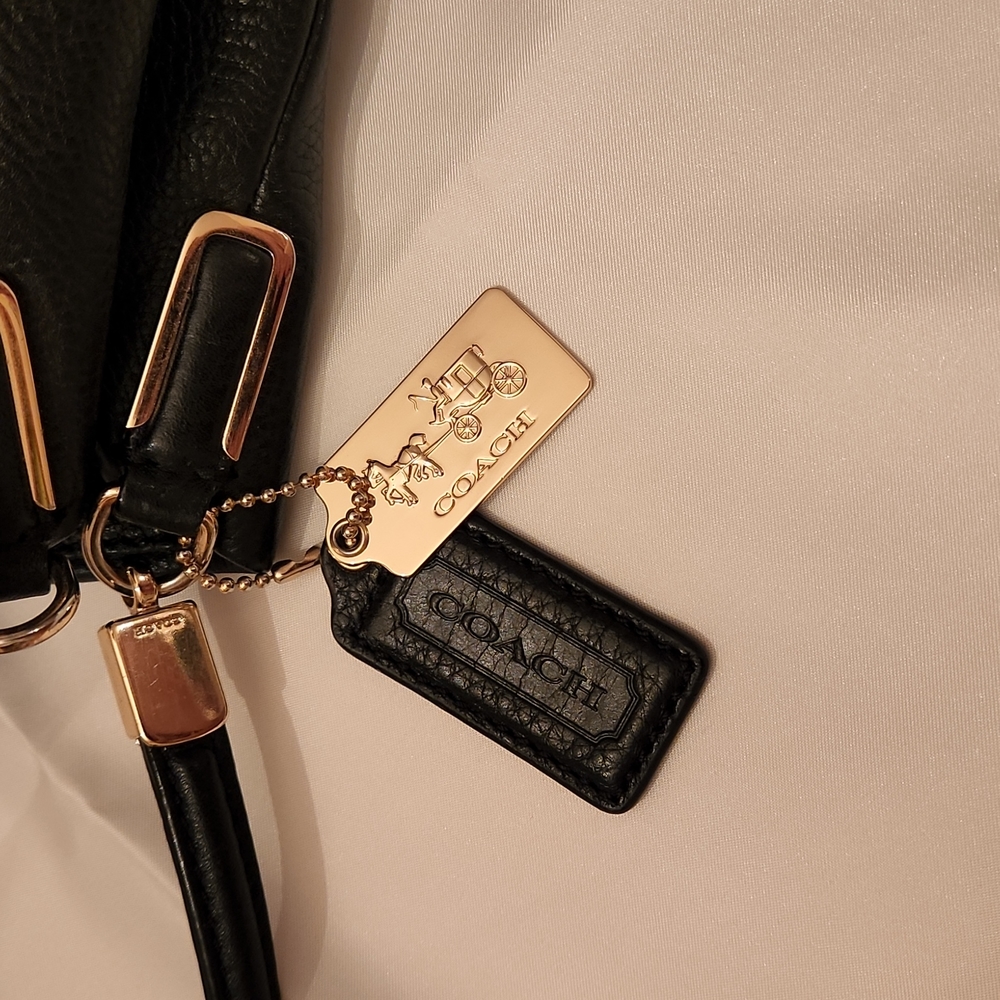Authentic Coach black bag purse pocketbook
